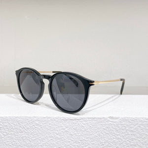 Retro Round frame Men's sunglasses DB1032 Light Comfortable Celebrity style Black gold /silver /Tortoiseshell Women's glasses