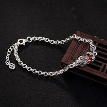 Load image into Gallery viewer, Retro S925 Sterling Silver Brave Troops Lucky Bracelet 2018 New Arrived Women&#39;s Mythical Wild Animal Blessing Bracelets