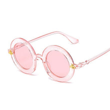 Load image into Gallery viewer, Retro Sexy Black Round Sunglasses Women Brand Designer English Letters Bee Circle Sun Glasses Female Shades Oculos
