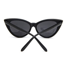 Load image into Gallery viewer, Retro Sexy Cat Eye Sunglasses Women Classic Black White Ladies Sun Glasses Vintage Cateye Frame Gradient Oculos De Sol Feminino