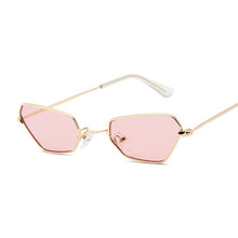 Load image into Gallery viewer, Retro Small Cat Eye Sunglasses Women Brand Designer Pink Sun Glasses For Ladies Alloy Quality Sunglasses Female Oculus De Sol