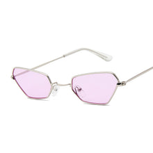 Load image into Gallery viewer, Retro Small Cat Eye Sunglasses Women Brand Designer Pink Sun Glasses For Ladies Alloy Quality Sunglasses Female Oculus De Sol
