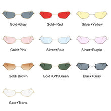 Load image into Gallery viewer, Retro Small Cat Eye Sunglasses Women Brand Designer Pink Sun Glasses For Ladies Alloy Quality Sunglasses Female Oculus De Sol