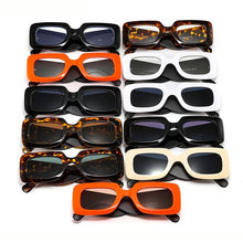 Load image into Gallery viewer, Retro Small Frame Vintage Sunglasses Wide Legs Men Women  Brand Designer Shades UV400 Steampunk Glasses