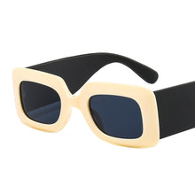 Load image into Gallery viewer, Retro Small Frame Vintage Sunglasses Wide Legs Men Women  Brand Designer Shades UV400 Steampunk Glasses