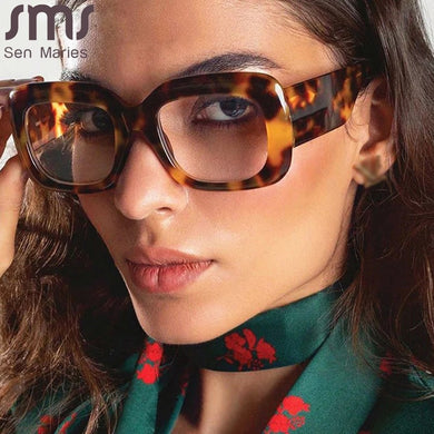 Retro Small Frame Vintage Sunglasses Wide Legs Men Women  Brand Designer Shades UV400 Steampunk Glasses