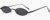 Retro Small Oval Hip Hop Womens Sunglasses Vintage Metal Frame Glasses Tiny Eyewear Unisex 90s Cool Bad Bunny Sun Glasses Men