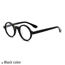 Load image into Gallery viewer, Retro Small Round Glasses Frame Men Hand-Made Acetate Vintage Prescription Eyewear Myopia Women ZOLMAN