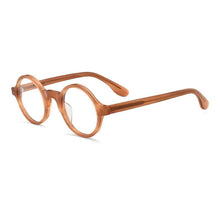 Load image into Gallery viewer, Retro Small Round Glasses Frame Men Hand-Made Acetate Vintage Prescription Eyewear Myopia Women ZOLMAN