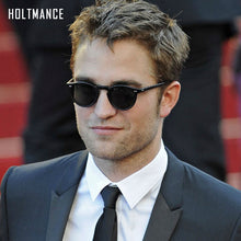 Load image into Gallery viewer, Retro Small Round Men Sunglasses Women Rice Nail Full Frame Driving Sun Glasses G15 Leopard Shades for Male Female