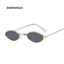 Load image into Gallery viewer, Retro Small Round Sunglasses Women Brand Designer Black Sun Glasses For Ladies Alloy Quality Sunglasses Female Oculus De Sol