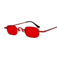 Load image into Gallery viewer, Retro Small Square Metal Steampunk Sunglasses Women Men Glasses Brand Designer Vintage Sunglasses Female