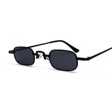 Load image into Gallery viewer, Retro Small Square Metal Steampunk Sunglasses Women Men Glasses Brand Designer Vintage Sunglasses Female