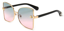 Load image into Gallery viewer, Retro Square Bee Sunglasses Womens Designer Oversized Sun Glasses Mens Shades Metal Sunglasses Luxxry Sunnies