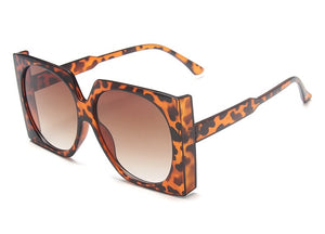 Retro Square Brand Designer Sunglasses Women eye glasses Oversized  glasses eyewear Oversized Sunglasses Woman