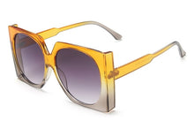 Carica l&#39;immagine nel visualizzatore di Gallery, Retro Square Brand Designer Sunglasses Women eye glasses Oversized  glasses eyewear Oversized Sunglasses Woman