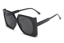 Carica l&#39;immagine nel visualizzatore di Gallery, Retro Square Brand Designer Sunglasses Women eye glasses Oversized  glasses eyewear Oversized Sunglasses Woman