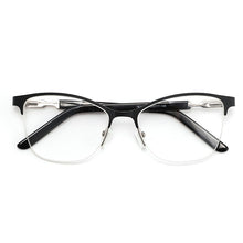 Load image into Gallery viewer, Retro Square Half Frame Prescription Glasses For Sight Women Decorative Glasses Female Eyeglasses Men&#39;s Clear Computer Glasses