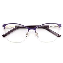 Load image into Gallery viewer, Retro Square Half Frame Prescription Glasses For Sight Women Decorative Glasses Female Eyeglasses Men&#39;s Clear Computer Glasses