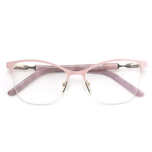 Load image into Gallery viewer, Retro Square Half Frame Prescription Glasses For Sight Women Decorative Glasses Female Eyeglasses Men&#39;s Clear Computer Glasses