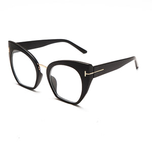Retro Square Optical Glasses Frame Women Men Leopard Clear Glass Eyeglasses Prescription Transparent Spectacle Frame Unisex