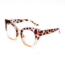 Load image into Gallery viewer, Retro Square Optical Glasses Frame Women Men Leopard Clear Glass Eyeglasses Prescription Transparent Spectacle Frame Unisex
