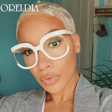 Retro Square Optical Glasses Frames 2023 Women Prescription Glasses Clear Len Anti-blue Light Eyeglasses Spectacle Frame Eyewear