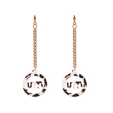 Load image into Gallery viewer, Retro Square Optical Glasses Frames Men Women Glasses Clear Lens Eyeglasses Spectacle Frame Gold Chain Acetate