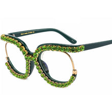 Carica l&#39;immagine nel visualizzatore di Gallery, Retro Square Optical Glasses Frames Men and Women  Glasses Clear Lens Eyeglasses Spectacle Frame Unisex