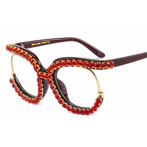 Retro Square Optical Glasses Frames Men and Women  Glasses Clear Lens Eyeglasses Spectacle Frame Unisex