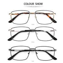 Load image into Gallery viewer, Retro Square Optical Men Prescription Eyewear Without Diopter Spectacle Frames Women‘s Vintage Glasses Stylish Eyeglass Metal