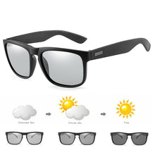 Load image into Gallery viewer, Retro Square Photochromic Sunglasses Driving Men Polarized Chameleon Change Color Glasses for Women Sport Sun Glasses