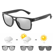 Load image into Gallery viewer, Retro Square Photochromic Sunglasses Driving Men Polarized Chameleon Change Color Glasses for Women Sport Sun Glasses