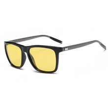 Carica l'immagine nel visualizzatore di Gallery, Retro Square Polarized Night Vision Goggles Driving Polarized Sunglasses Men's Car Driving UV400 Anti-glare Sunglasses Eyewear