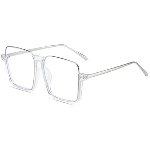 Retro Square Prescription Optical Frames Women Half Frames Female Anti Blue Light Blocking Glasses Gafas Eyeglasses Eyewear