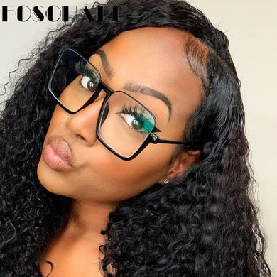 Retro Square Prescription Optical Frames Women Half Frames Female Anti Blue Light Blocking Glasses Gafas Eyeglasses Eyewear