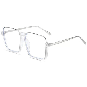 Retro Square Prescription Optical Frames Women Half Frames Female Anti Blue Light Blocking Glasses Gafas Eyeglasses Eyewear