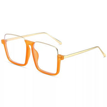 Carica l&#39;immagine nel visualizzatore di Gallery, Retro Square Prescription Optical Frames Women Half Frames Female Anti Blue Light Blocking Glasses Gafas Eyeglasses Eyewear