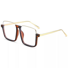 Carica l&#39;immagine nel visualizzatore di Gallery, Retro Square Prescription Optical Frames Women Half Frames Female Anti Blue Light Blocking Glasses Gafas Eyeglasses Eyewear