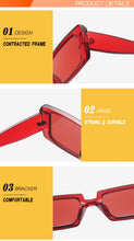 Load image into Gallery viewer, Retro Square Sun Glasses  Brand Travel Small Rectangle Sunglasses Women Men Vintage Oculos Lunette De Soleil Femme