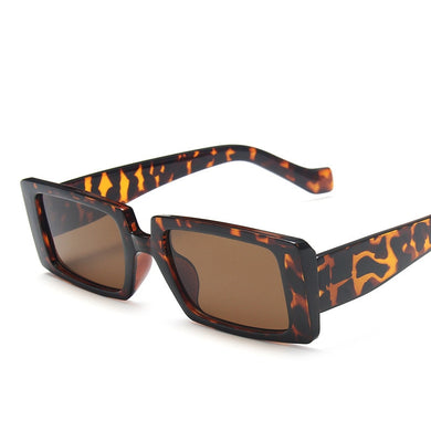 Occhiali da sole quadrati retrò Marca da viaggio Occhiali da sole rettangolari piccoli Donna Uomo Vintage Oculos Lunette De Soleil Femme
