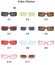 Load image into Gallery viewer, Retro Square Sun Glasses  Brand Travel Small Rectangle Sunglasses Women Men Vintage Oculos Lunette De Soleil Femme