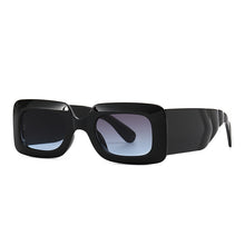 Carica l&#39;immagine nel visualizzatore di Gallery, Occhiali da sole quadrati retrò Montature grandi Lenti rettangolari Occhiali da sole Designer di marca Abbigliamento da esterno Gafas Oculos Occhiali da sole