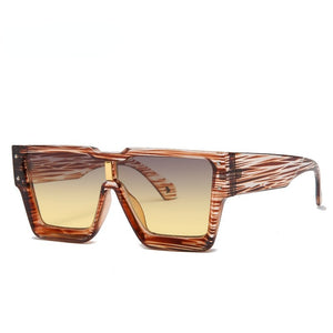 Retro Square Sunglasses Designer Ladies Oversized Sunglasses for Men and Women Gafas De Sol Oculos UV400