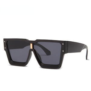 Retro Square Sunglasses Designer Ladies Oversized Sunglasses for Men and Women Gafas De Sol Oculos UV400