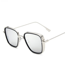 Load image into Gallery viewer, Retro Square Sunglasses Men  Luxury Brand Designer Ourdoor Sun Glasses Steampunk Sunglasses Red Black Sunglass Women UV400