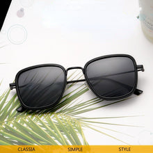 Load image into Gallery viewer, Retro Square Sunglasses Men Tony Stark Sun Glasses  Brand Designer Steampunk Sunglasses Red Black Sunglass Women UV400