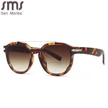 Load image into Gallery viewer, Retro Square Sunglasses Men Vintage Round Sun Glasses Women Double Bridge UV400 Trending Eyewear Gafas De Sol