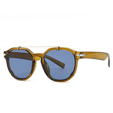 Load image into Gallery viewer, Retro Square Sunglasses Men Vintage Round Sun Glasses Women Double Bridge UV400 Trending Eyewear Gafas De Sol