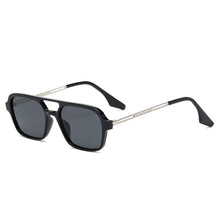Load image into Gallery viewer, Retro Square Sunglasses Men Women Brand Designer Vintage Double Bridges Sun Glasses UV400 Driving Shades Eyewear
